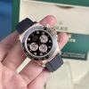 Replica Rolex Daytona 126515LN-0004 Oro Rosa Quadrante Nero Lucente & Sundust Diamanti Oysterflex 142g Super Clone 40mm Orologio