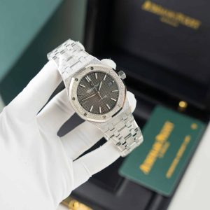 Audemars Piguet Royal Oak 15454BC Frosted Gold Quadrante Grigio Migliore Replica APSF 37mm Orologio