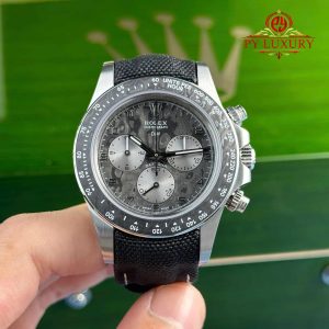 Rolex DiW Daytona Titanio e Fibra di Carbonio "Exceptional-1" Replica di Miglior Qualità 67g Fabbrica DiW 40mm Orologio