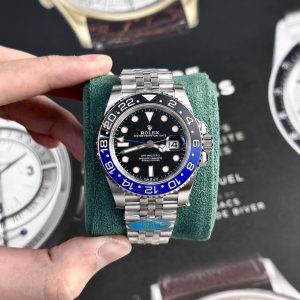 Rolex GMT-Master II 126710BLNR-0002 replica Badgirl Jubilee Bracelet Clean Factory 40mm Orologio