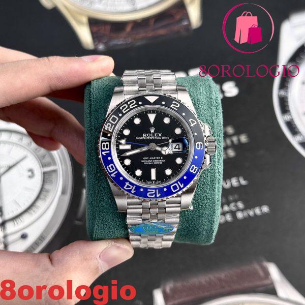 Rolex GMT-Master II 126710BLNR-0002 replica Badgirl Jubilee Bracelet Clean Factory 40mm Orologio - immagine 4