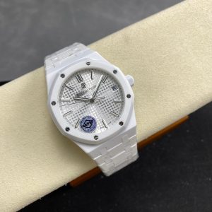 Audemars Piguet Royal Oak 15500 White Ceramic White Dial replica 1:1 Super Clone APSF 41mm Orologio