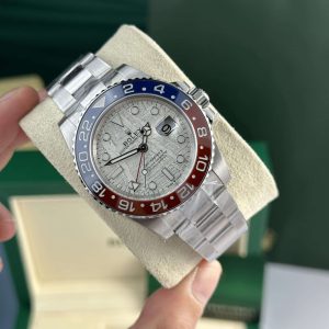 Rolex GMT-Master II 126719BLRO Meteorite Dial Oyster Bracelet Replica Migliore 40mm C+ Factory Orologio