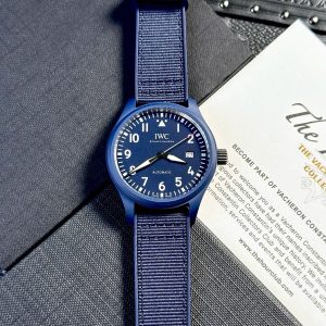IWC Pilot’s Watch Laureus Sport Blue Ceramic Blue Dial Replica Migliore Copia 41mm V7 Factory Orologio