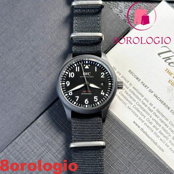 IWC Pilot’s Watch Top Gun IW326901 Black Ceramic Replica Migliore V7 Factory 41mm Orologio