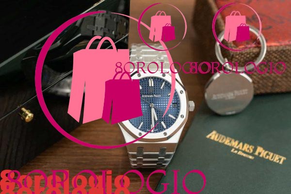 Audemars Piguet Royal Oak 15500ST Quadrante Blu Super Replica 41mm Orologio - immagine 6
