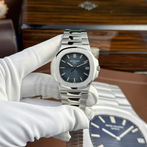 Patek Philippe Nautilus 5711/1A-010 Quadrante Blu Modificato Max Opzioni Miglior Replica Super Clone 40mm Orologio