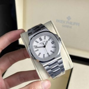 Patek Philippe Nautilus 5711/1A-011 Quadrante Bianco Super Replica 40mm Orologio