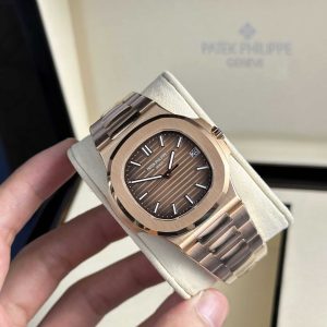 Patek Philippe Nautilus 5711/1R-001 Oro Rosa Quadrante Marrone Migliore Replica 40mm Orologio