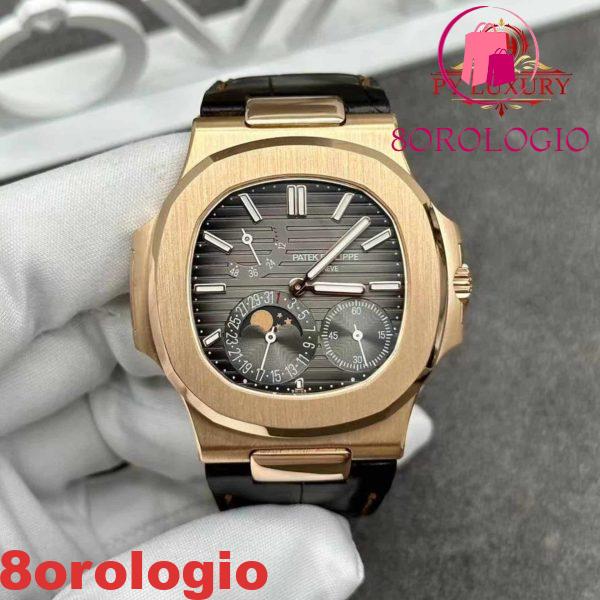 Patek Philippe Nautilus 5712R-001 Oro Rosa Solido 18K 40mm replica Orologio