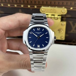 Patek Philippe Nautilus 7118/1A-001 Quadrante Blu Miglior Replica 35.2mm Orologio