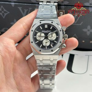 Replica Audemars Piguet Royal Oak 26331ST Cronografo Quadrante Nero Super Clone APW 41mm Orologio