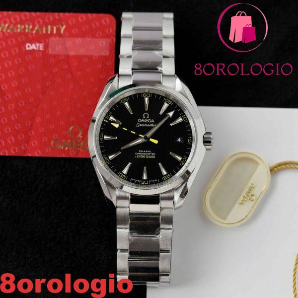 Omega Seamaster Aqua Terra Co-Axial Chronometer >15000 Gauss Quadrante Nero Miglior Replica VSF 41mm Orologio