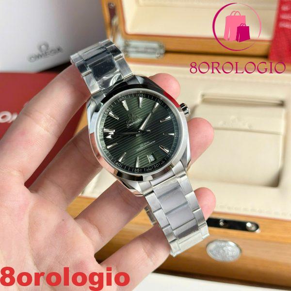 Replica Omega Seamaster Aqua Terra Co-Axial Master Chronometer Quadrante Verde VSF 41mm Orologio