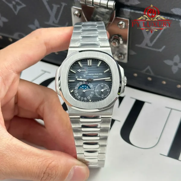 Patek Philippe Nautilus 5712/1A Quadrante Blu Replica di Alta Qualità PPF V3 40mm Orologio
