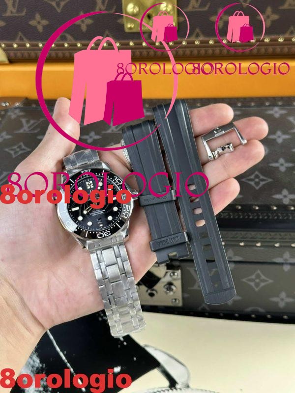 Omega Seamaster Diver 300M Edizione Limitata James Bond Quadrante Nero Migliore Replica 42mm Orologio