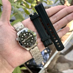 Omega Seamaster Diver 300M Acciaio Quadrante Nero Replica Migliore 42mm Orologio