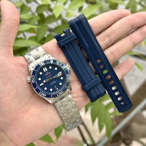 Omega Seamaster Diver 300M Replica Migliore Acciaio Quadrante Blu 42mm Orologio