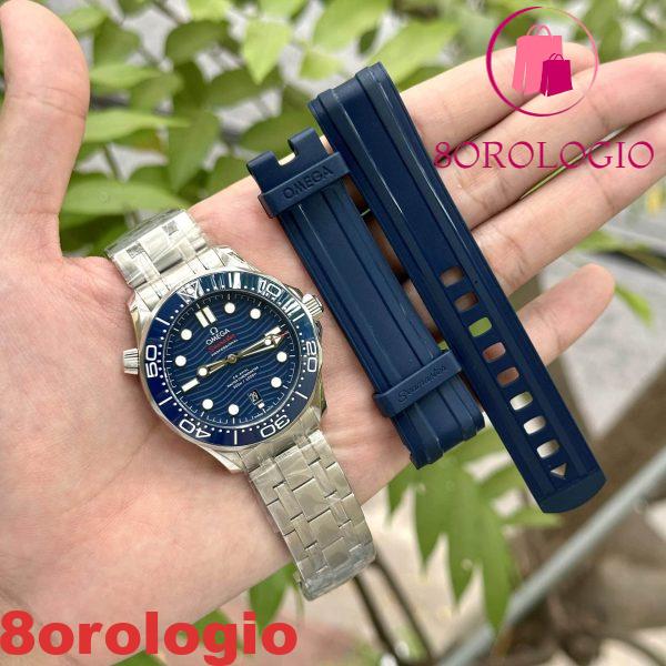 Omega Seamaster Diver 300M Replica Migliore Acciaio Quadrante Blu 42mm Orologio