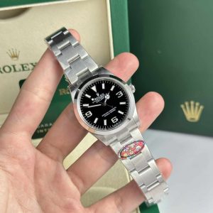 Rolex Explorer 124270 Quadrante Nero Replica di Migliore Qualità Clean Factory 36mm Orologio