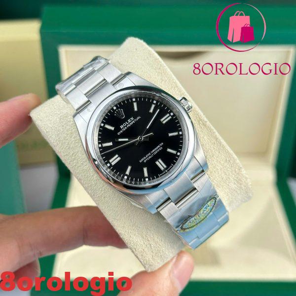 Rolex Oyster Perpetual 126000 Quadrante Nero 1:1 Super Clone Replica Clean Factory 36mm Orologio - immagine 6
