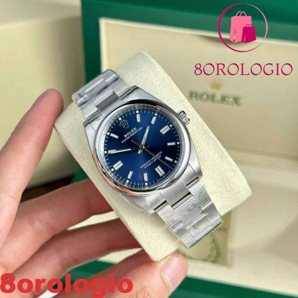 Rolex Oyster Perpetual 126000 Quadrante Blu Replica Clean Factory 36mm Orologio