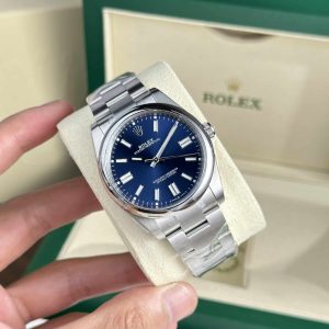 Rolex Oyster Perpetual 41 124300-0003 Quadrante Blu Replica di Alta Qualità Clean Factory Orologio