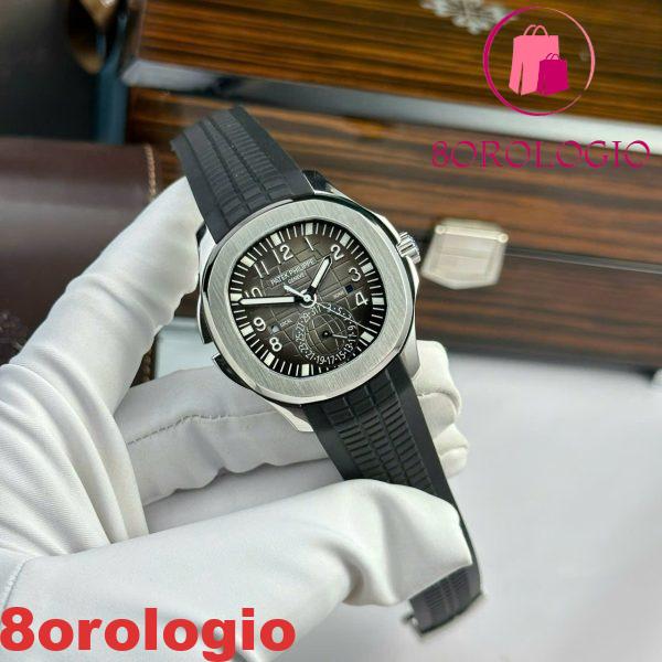 Replica Patek Philippe Aquanaut 5164A-001 Quadrante Grigio ZF 40.8mm Orologio - immagine 3