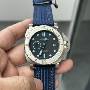 Panerai Submersible Mike Horn Edition PAM 985 Titanio Quadrante Nero Miglior Replica VSF 47mm Orologio