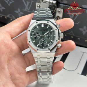 Audemars Piguet Royal Oak Chronograph 26240ST Quadrante Verde 1:1 Migliore Replica Super Clone APSF 41mm Orologio