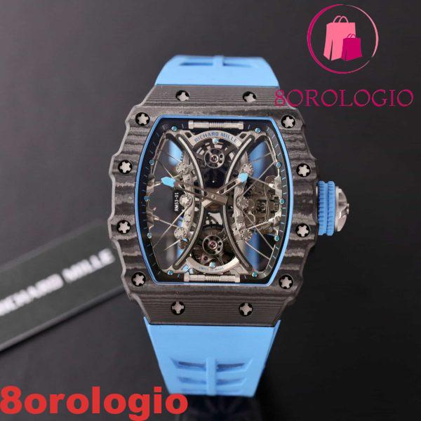 Richard Mille RM 53-01 Tourbillon Pablo Mac Donough Fibra di Carbonio Migliore Replica Orologio