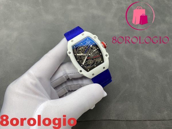 Richard Mille RM 67-02 Alexis Pinturault Edition Extra Flat Replica 1:1 38.7 x 47.52mm Orologio - immagine 2