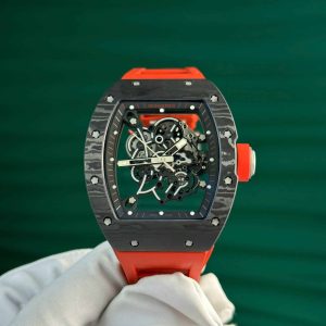 Replica Richard Mille RM055 Bubba Watson Dark Legend Fibra di Carbonio Miglior ZF 42.7 X 49.9mm Orologio