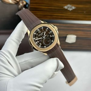 Patek Philippe Aquanaut 5164R-001 Oro Rosa Quadrante Marrone Replica Z Factory 40.8mm Orologio