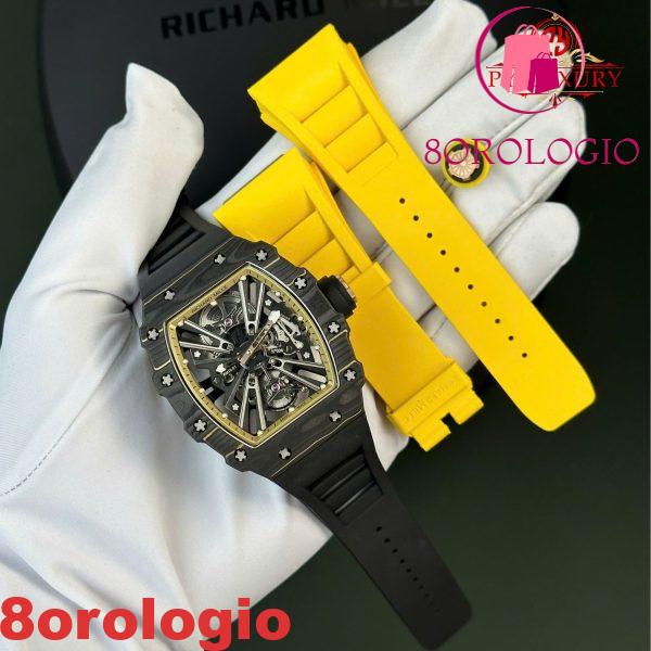 Richard Mille RM12-01 Tourbillon NTPT Carbon Edizione Limitata Replica 1:1 Migliore Edizione 48mm X 39.30mm Orologio