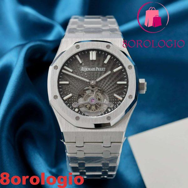 Audemars Piguet Royal Oak Flying Tourbillon 26730ST Quadrante Grigio Migliore Replica R8F 41mm Orologio