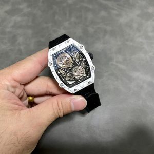 Richard Mille RM27-05 Flying Tourbillon Rafael Nadal Carbonio Replica 37.25×47.25mm Orologio