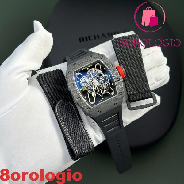 Richard Mille RM35-01 Rafael Nadal Carbon TPT Miglior Replica BBR V3 49.94mm X 44.5mm Orologio