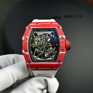 Richard Mille RM35-02 Rafael Nadal Red Quartz TPT Replica BBR V3 49.94mm X 44.5mm Orologio