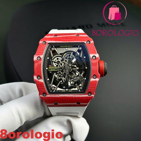 Richard Mille RM35-02 Rafael Nadal Red Quartz TPT Replica BBR V3 49.94mm X 44.5mm Orologio