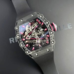 Richard Mille RM38-02 Tourbillon Bubba Watson Carbonio Nero TPT Migliore Replica Orologio