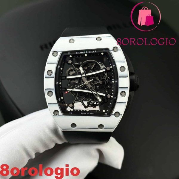 Richard Mille RM61-01 Ultimate Edition Yohan Blake Carbon TPT Migliore Replica RMF 42.7 X 50.2mm Orologio - immagine 3
