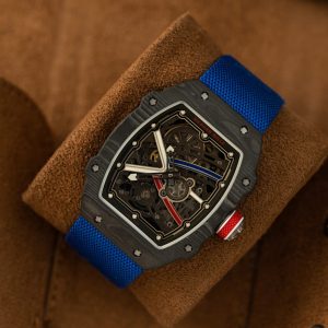 Richard Mille RM67-02 Carbon NTPT Sébastien Ogier Extra Flat Migliore Replica Super Clone 38.7 X 47.52mm Orologio