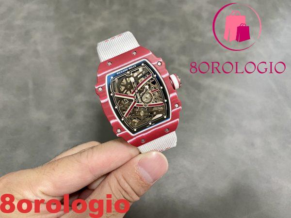 Richard Mille RM67-02 Mutaz Barshim Quart TPT Extra Flat Replica 1:1 Super Clone 38,7 X 47,52 mm Orologio