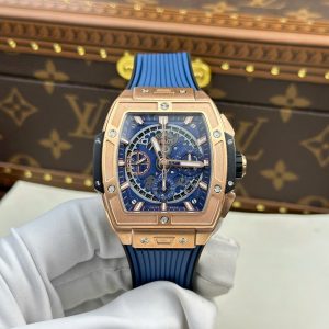 Hublot Spirit Of Big Bang King Gold Blue Miglior Replica BBF 42mm Orologio
