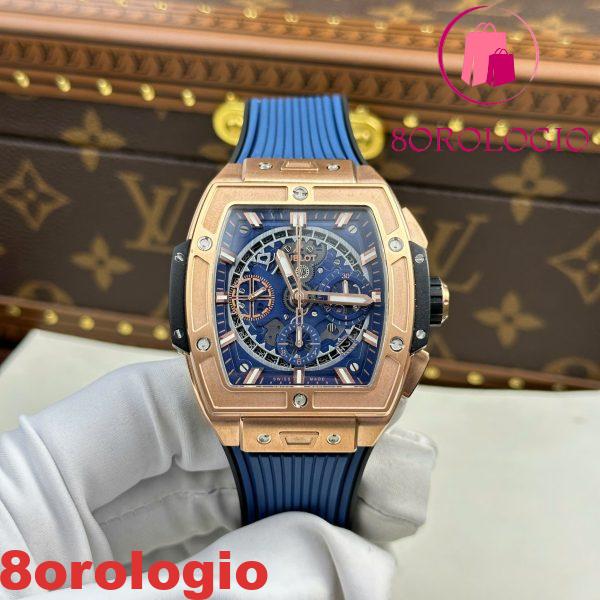 Hublot Spirit Of Big Bang King Gold Blue Miglior Replica BBF 42mm Orologio