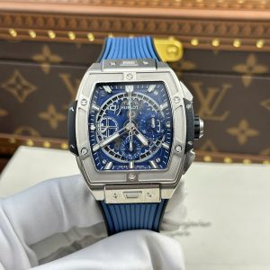 Hublot Spirit Of Big Bang Titanio Quadrante Blu 1:1 Migliore Replica BBF 42mm Orologio