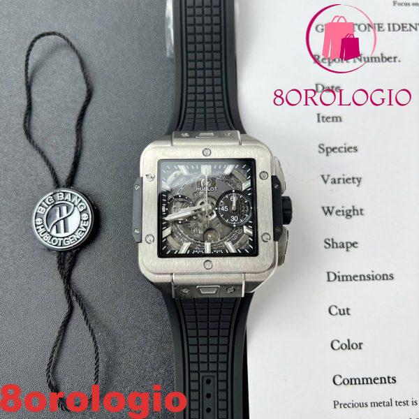 Hublot Square Bang Unico Titanium Automatic Replica di Migliore Qualità BBF 42mm Orologio - immagine 2