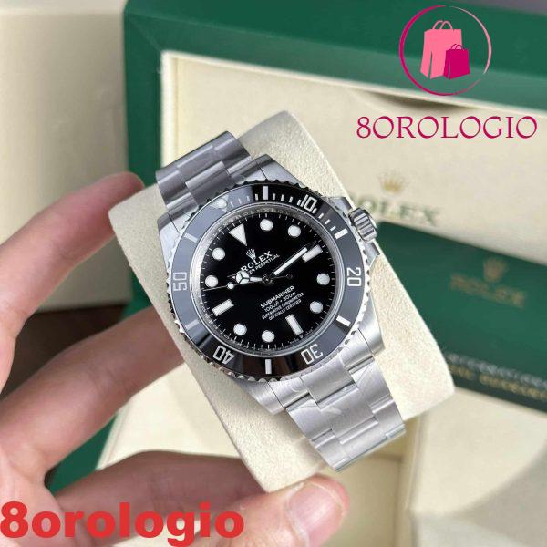 Replica 1:1 Rolex Submariner 124060 No Date Quadrante Nero 41mm Clean Factory Orologio - immagine 4