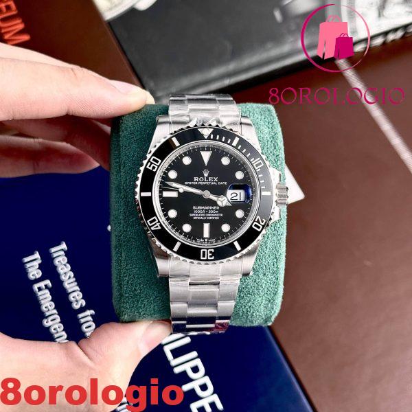 Rolex Submariner 126610LN Quadrante Nero VS Factory Replica di Alta Qualità 41mm Orologio